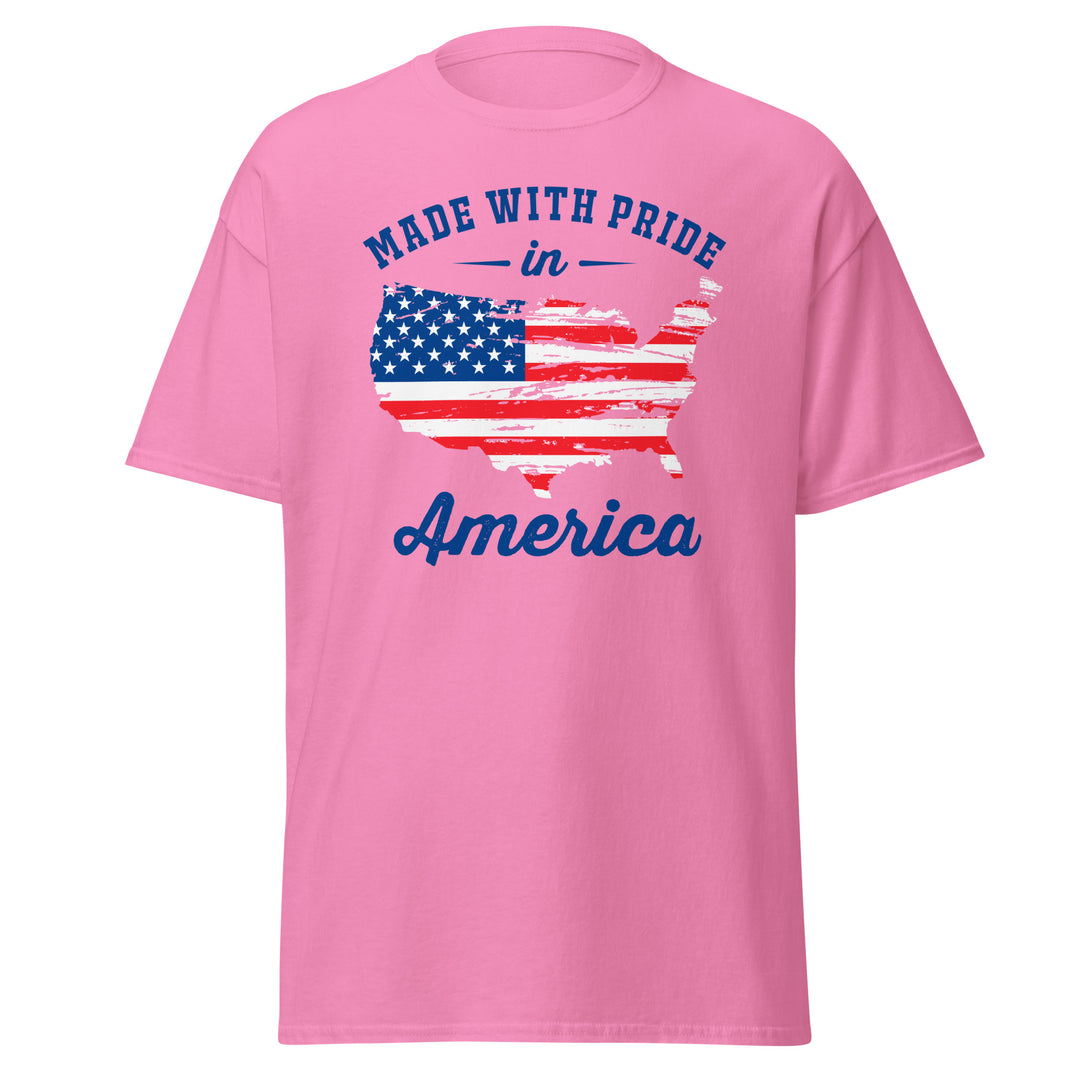 USA Made with pride in America T-Shirt #prl723814