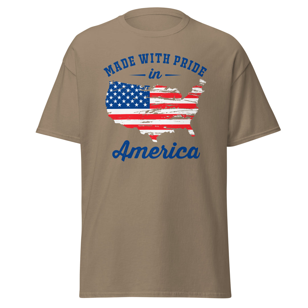 USA Made with pride in America T-Shirt #prl723814