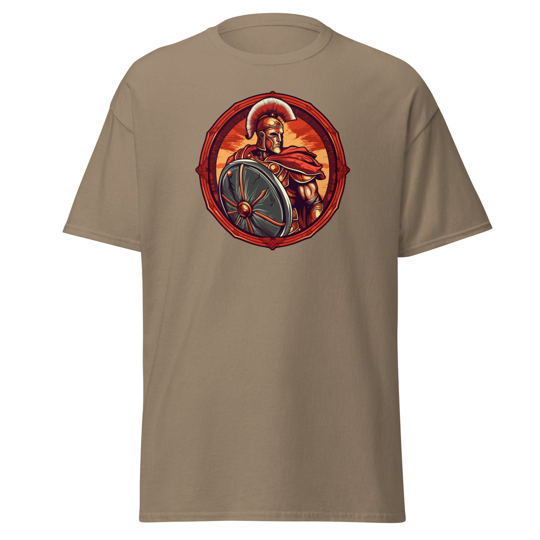 Spartan Warrior with Shield T-Shirt #prl723852