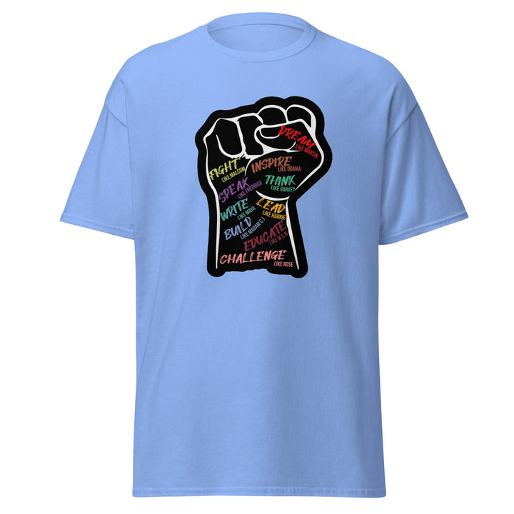 Black Pride - Clenched Fist with coloured text  T-Shirt #prl723821