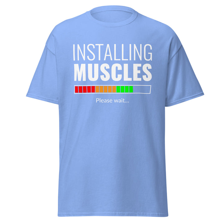 Fitness - Installing Muscles T-Shirt #prl723830
