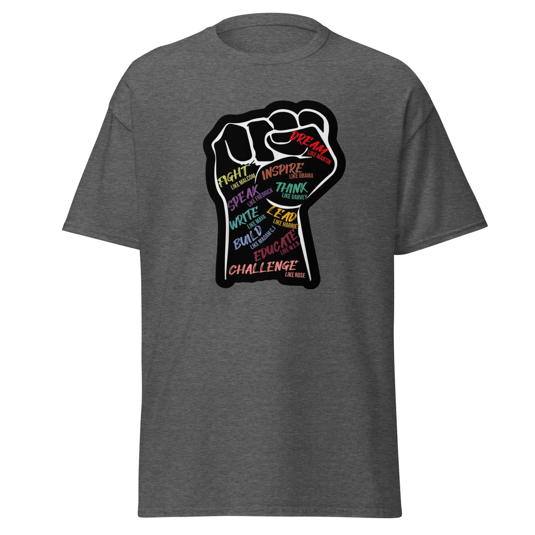 Black Pride - Clenched Fist with coloured text  T-Shirt #prl723821