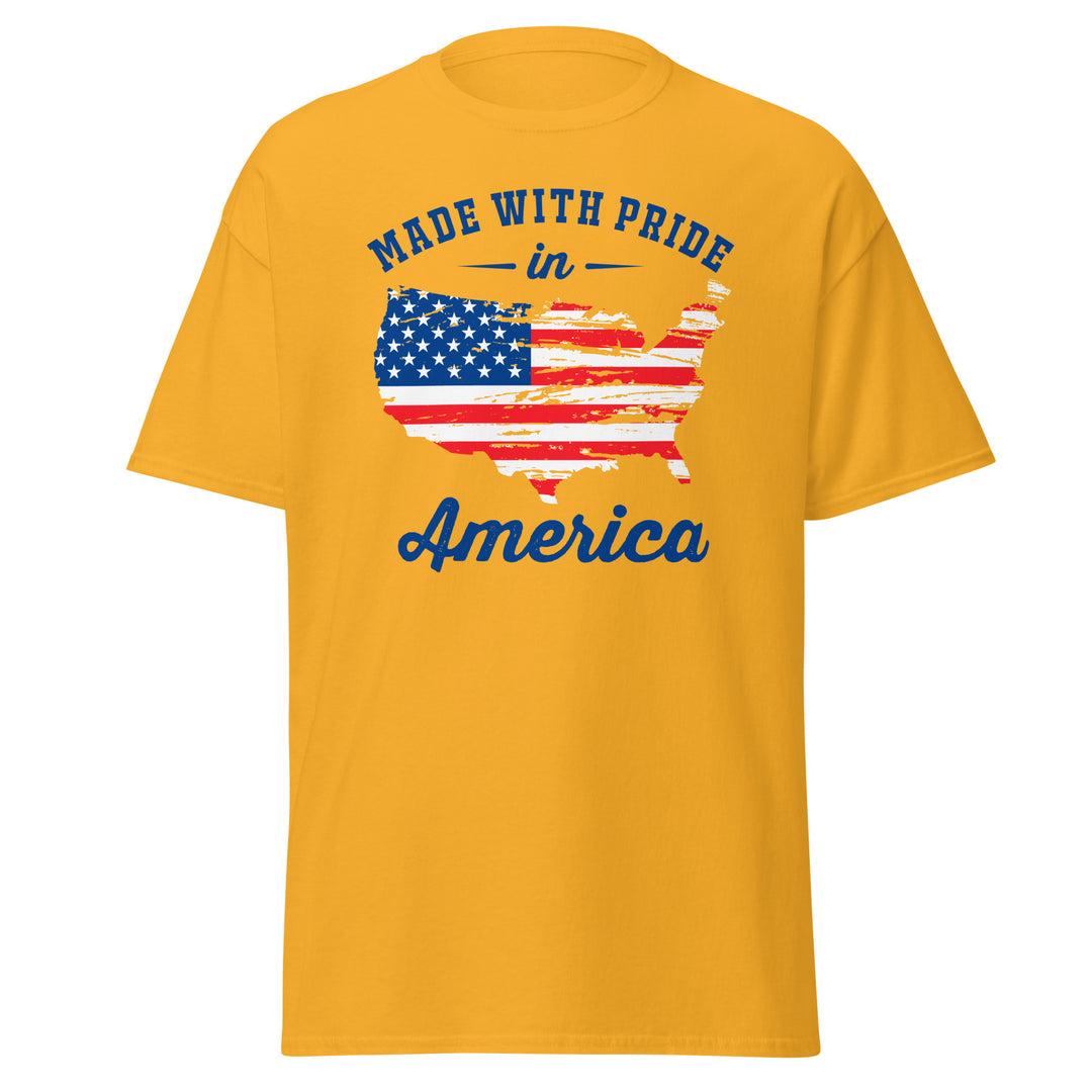 USA Made with pride in America T-Shirt #prl723814