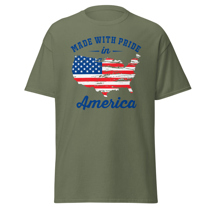 USA Made with pride in America T-Shirt #prl723814