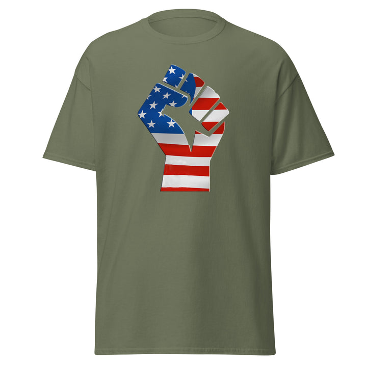 USA Resist Fist T-Shirt #prl723837