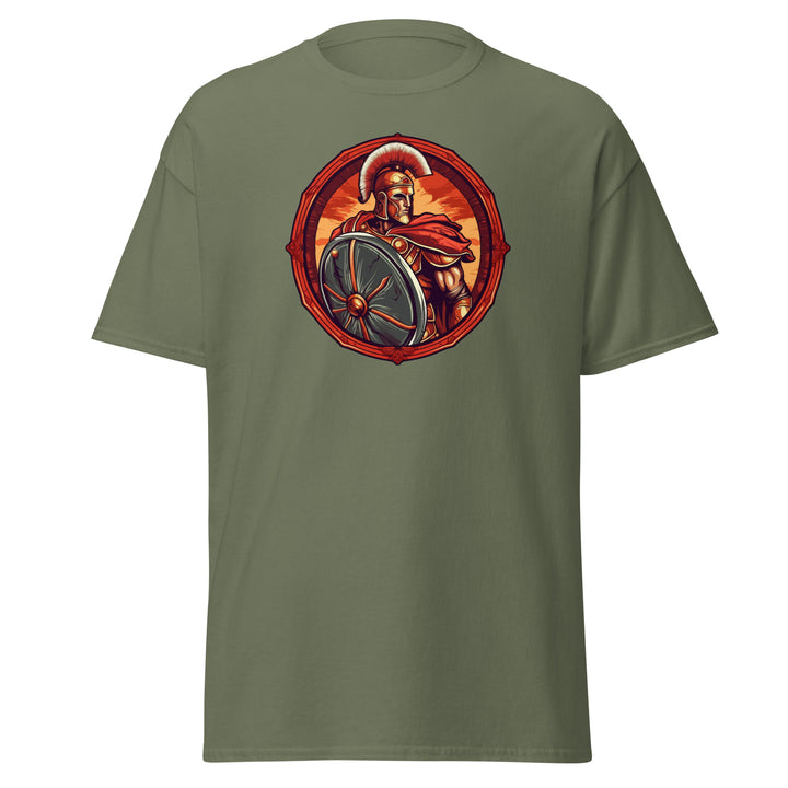 Spartan Warrior with Shield T-Shirt #prl723852