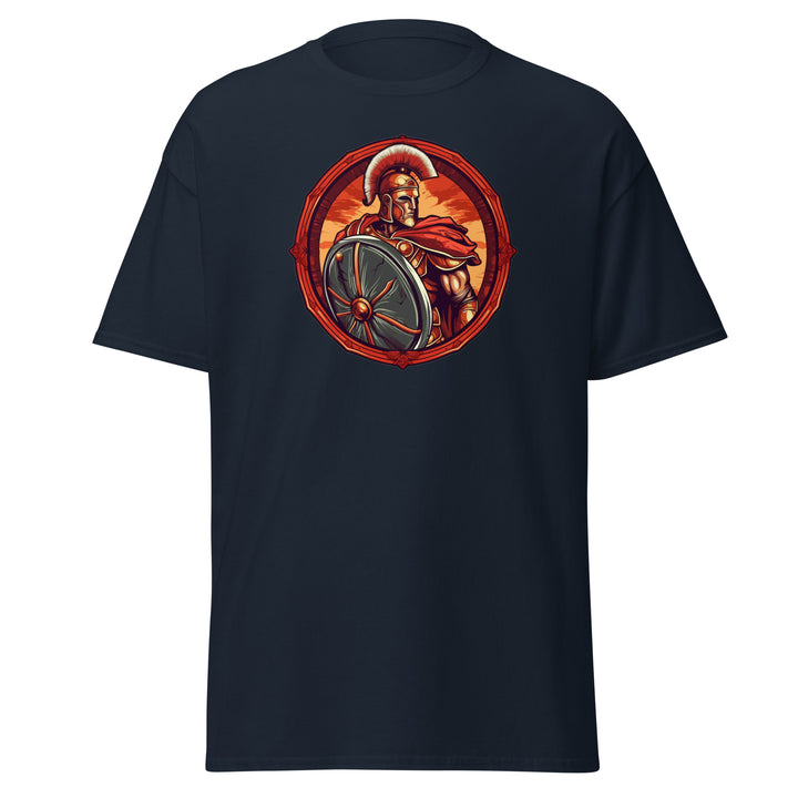 Spartan Warrior with Shield T-Shirt #prl723852
