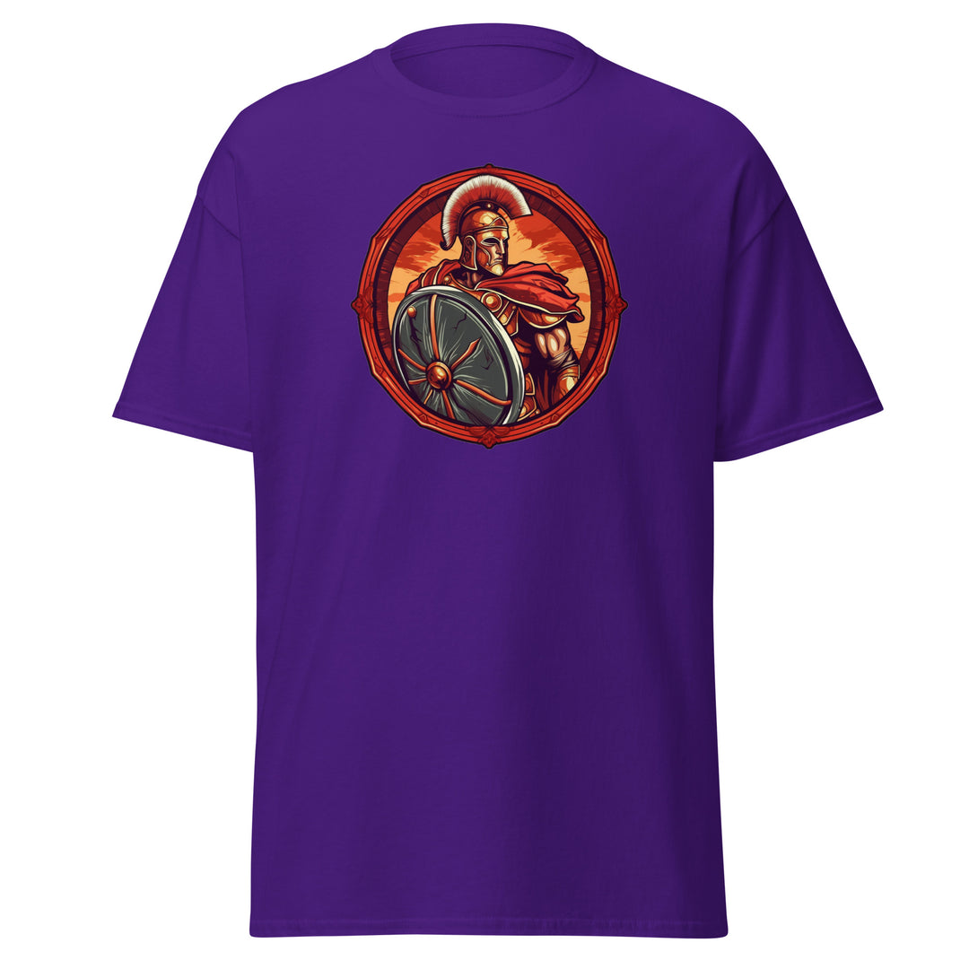 Spartan Warrior with Shield T-Shirt #prl723852