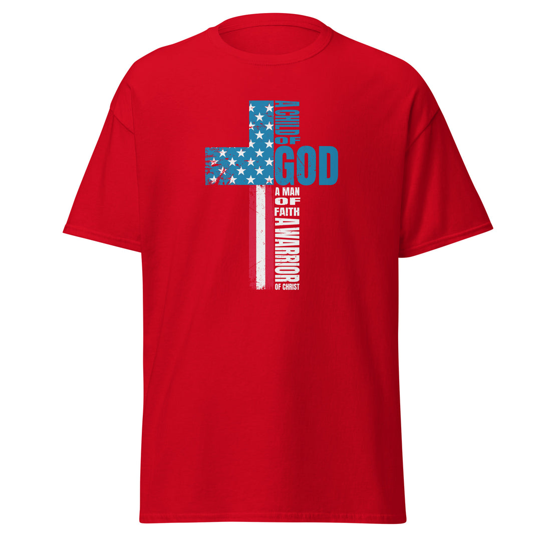 USA Christian Cross T-Shirt #prl723847