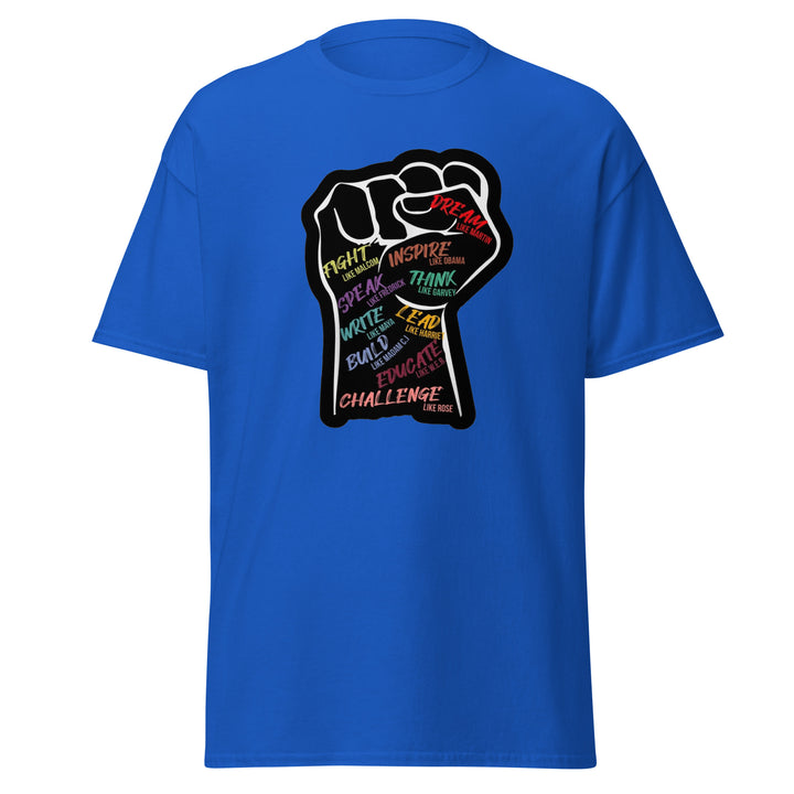 Black Pride - Clenched Fist with coloured text  T-Shirt #prl723821