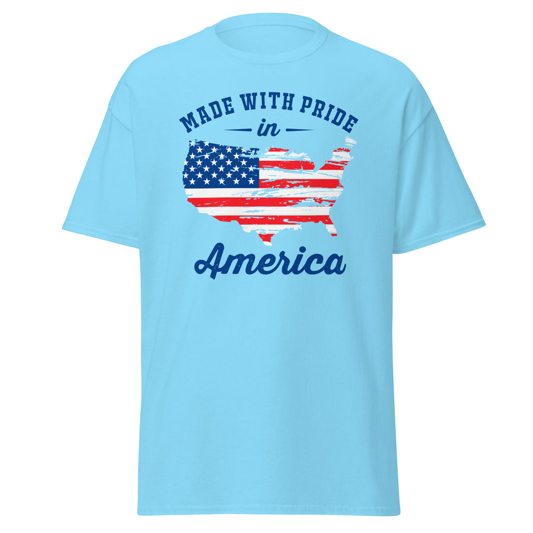 USA Made with pride in America T-Shirt #prl723814