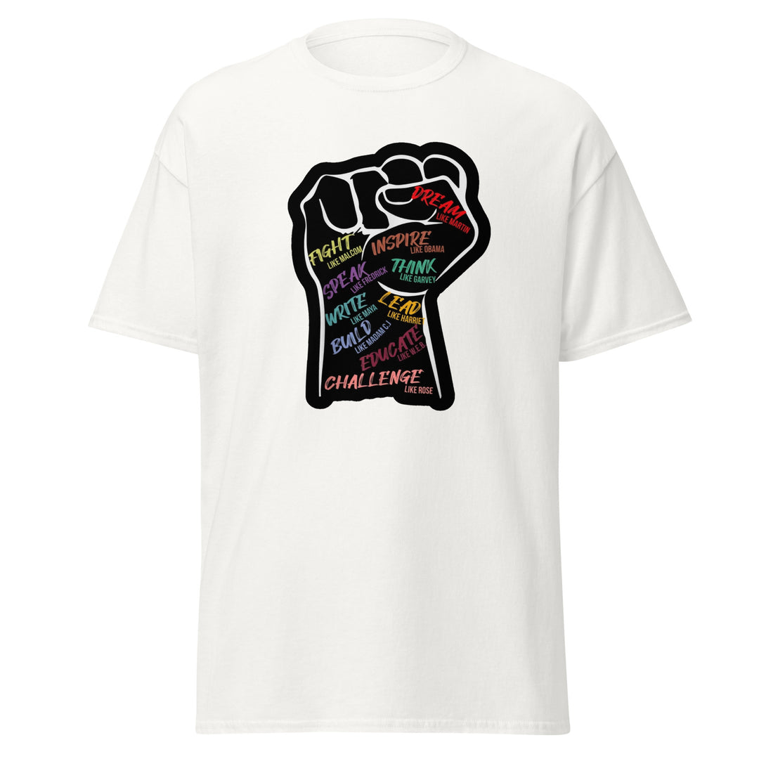 Black Pride - Clenched Fist with coloured text  T-Shirt #prl723821