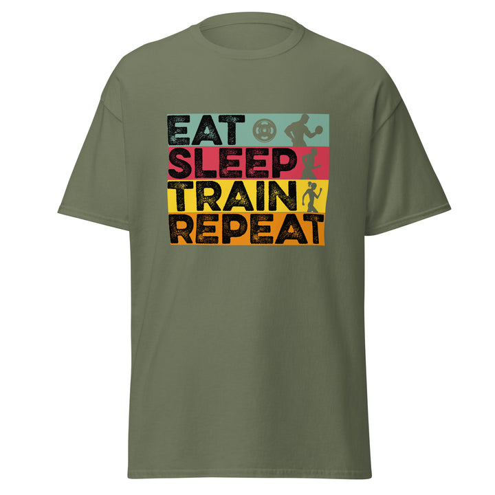 Eat, Sleep, Train, repeat T-Shirt #prl723864