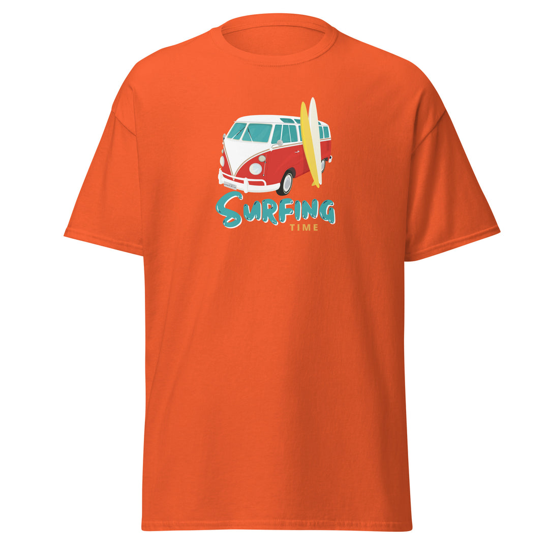 VW Bus - Surfing Time - T-Shirt #prl723858