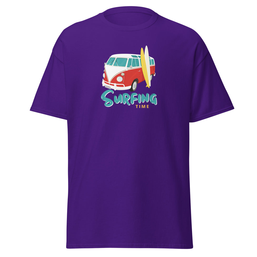 VW Bus - Surfing Time - T-Shirt #prl723858