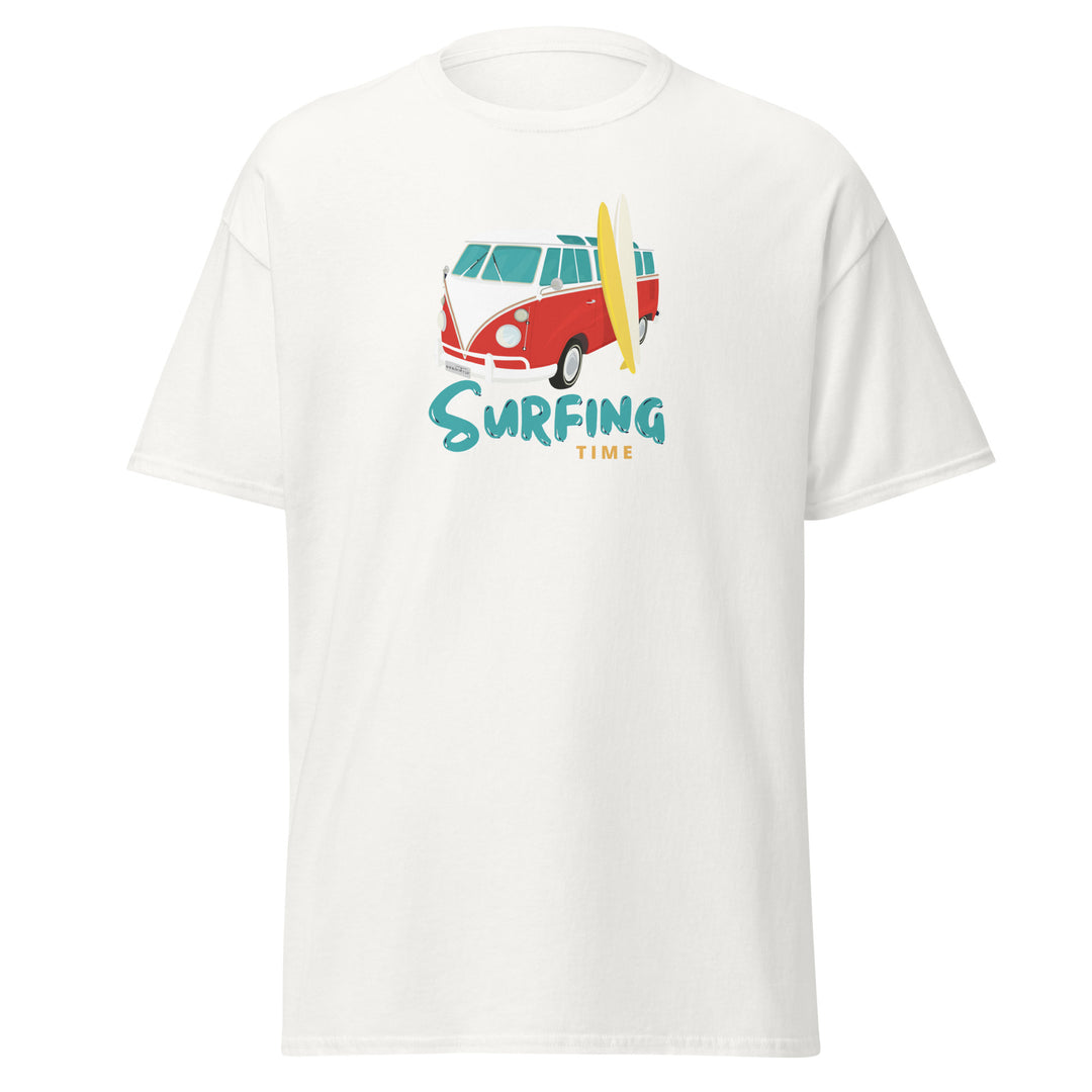 VW Bus - Surfing Time - T-Shirt #prl723858