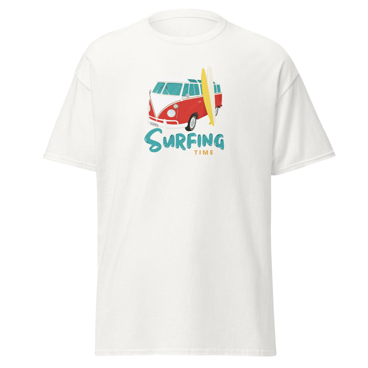 VW Bus - Surfing Time - T-Shirt #prl723858