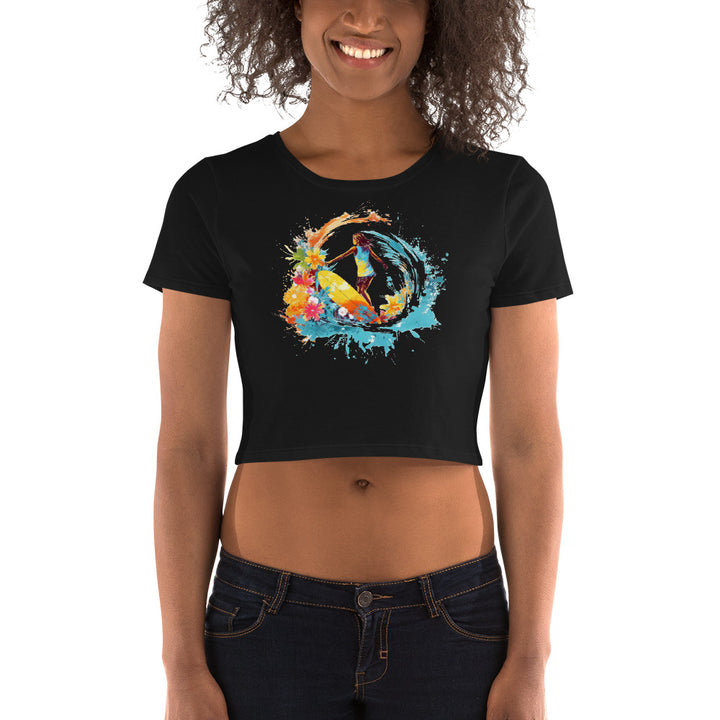 Surfing Girl CropTop #prl723817