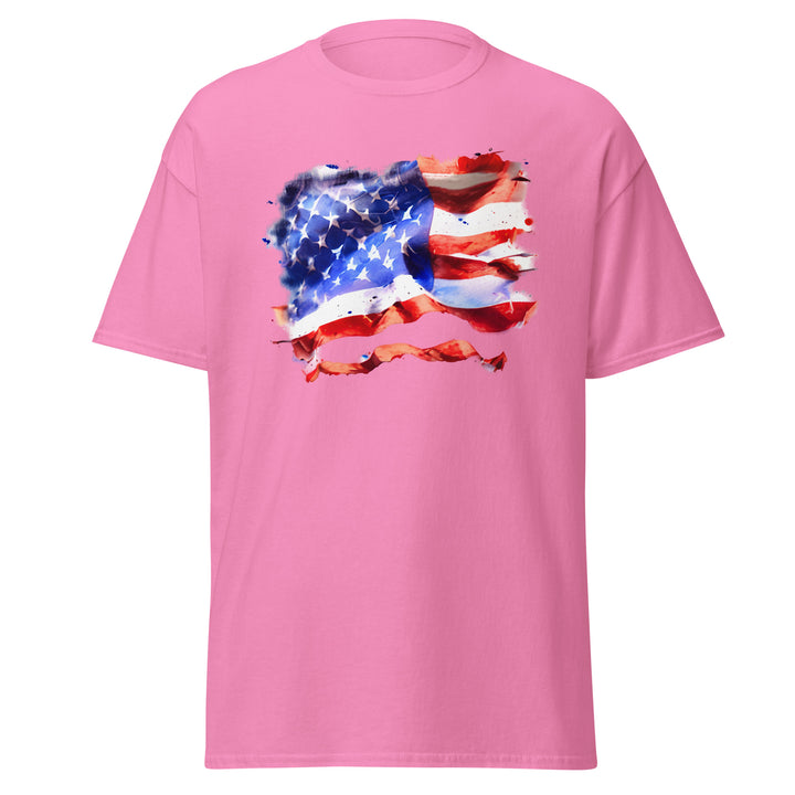 USA Fluttering Flag T-Shirt #prl723804