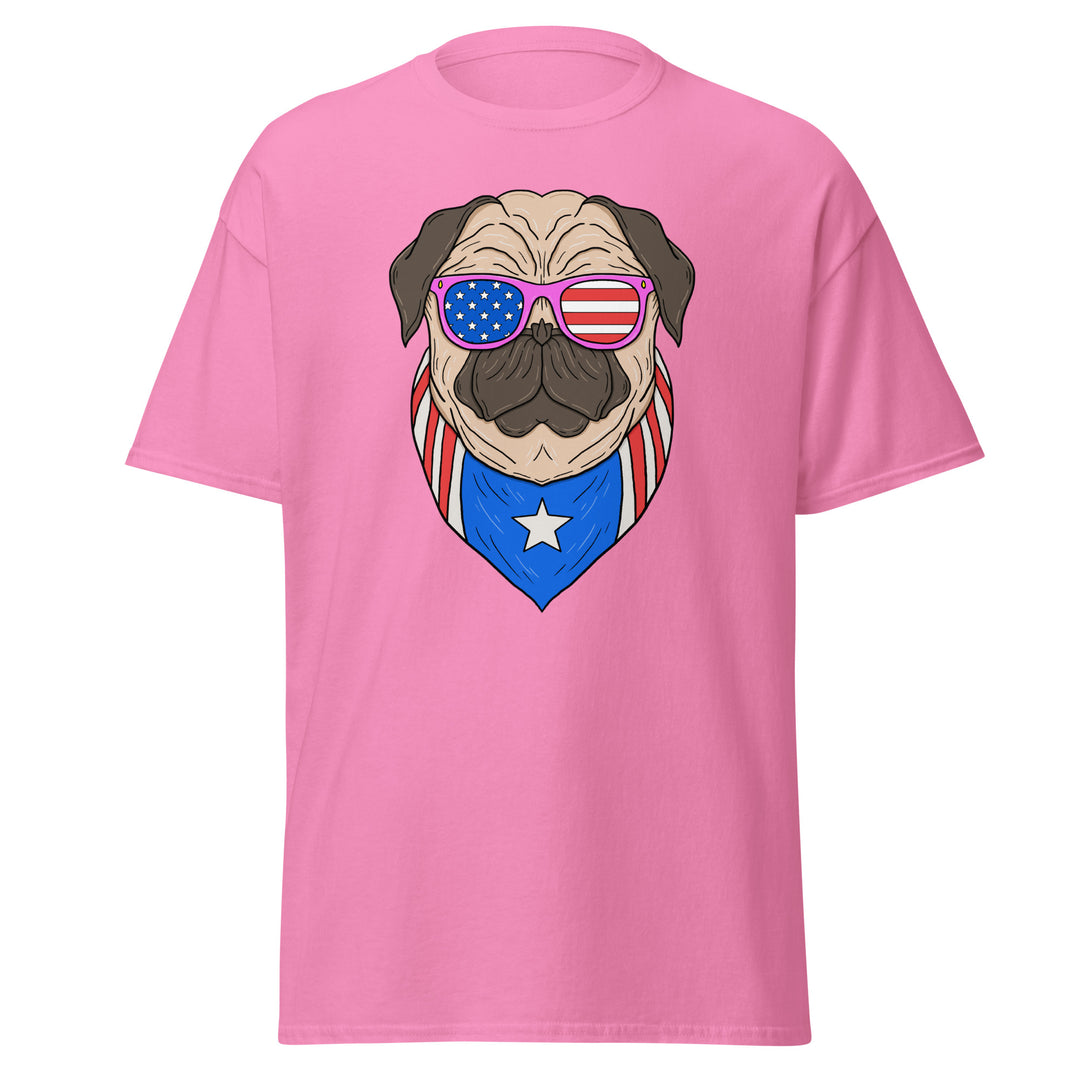 USA Pug T-Shirt #prl723811