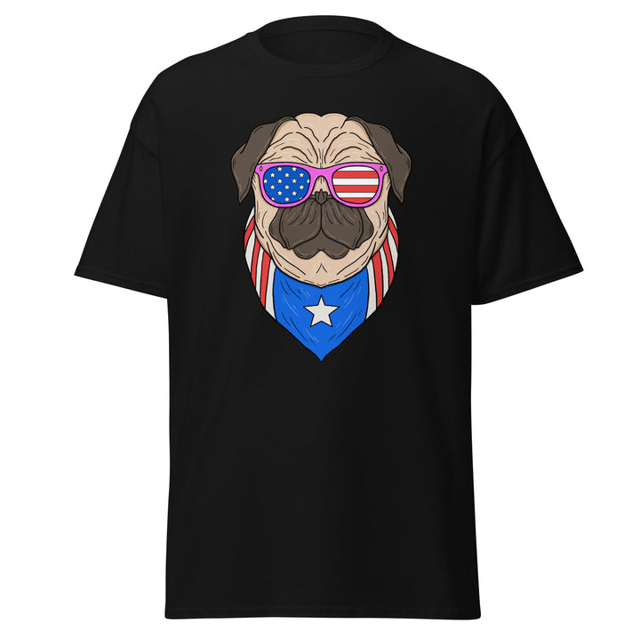 USA Pug T-Shirt #prl723811