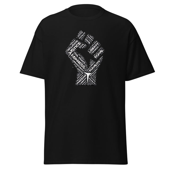 Black Pride - Clenched Fist with white text  T-Shirt #prl723822