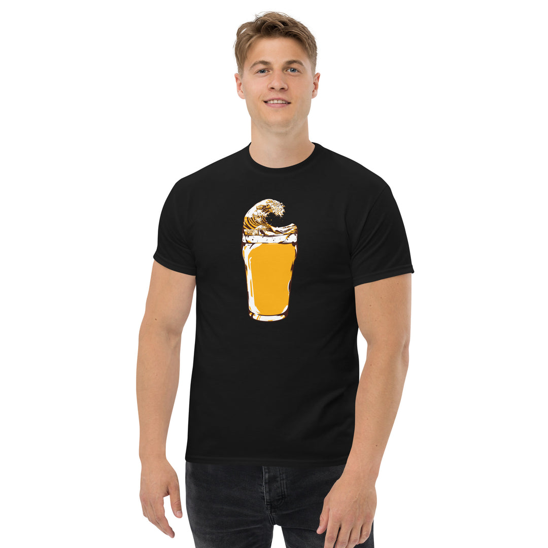 Japanese Great Beer Wave T-Shirt #prl723843