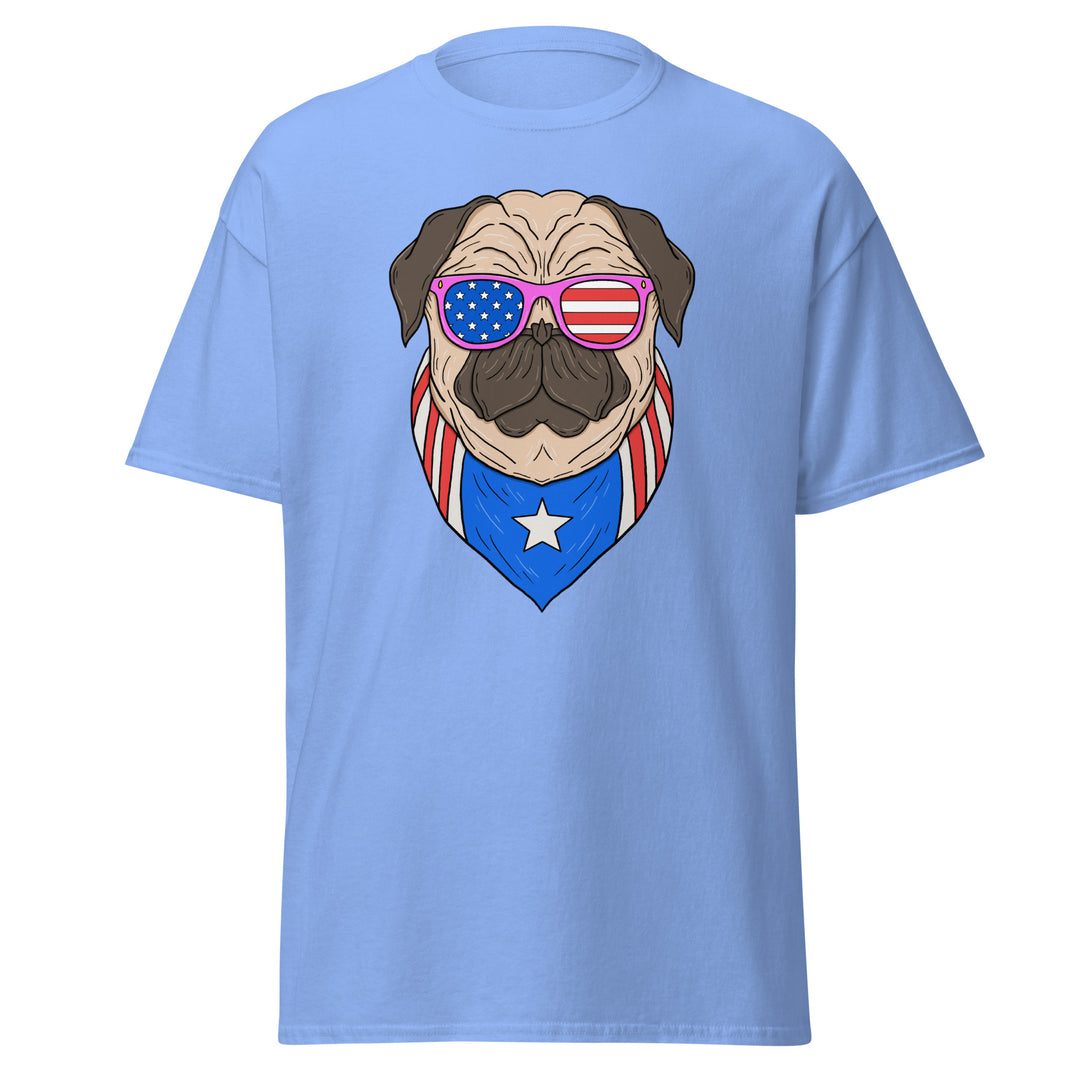 USA Pug T-Shirt #prl723811