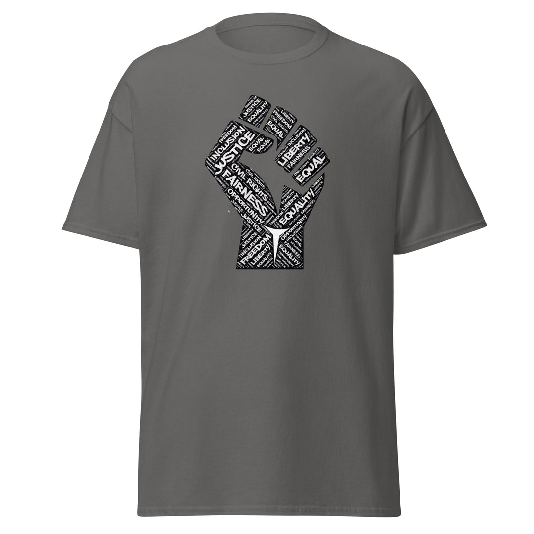 Black Pride - Clenched Fist with white text  T-Shirt #prl723822