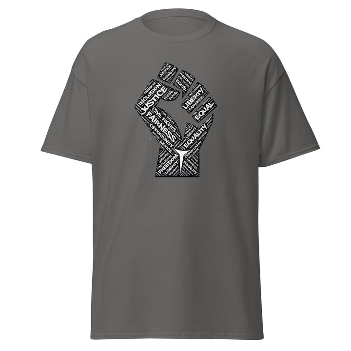 Black Pride - Clenched Fist with white text  T-Shirt #prl723822