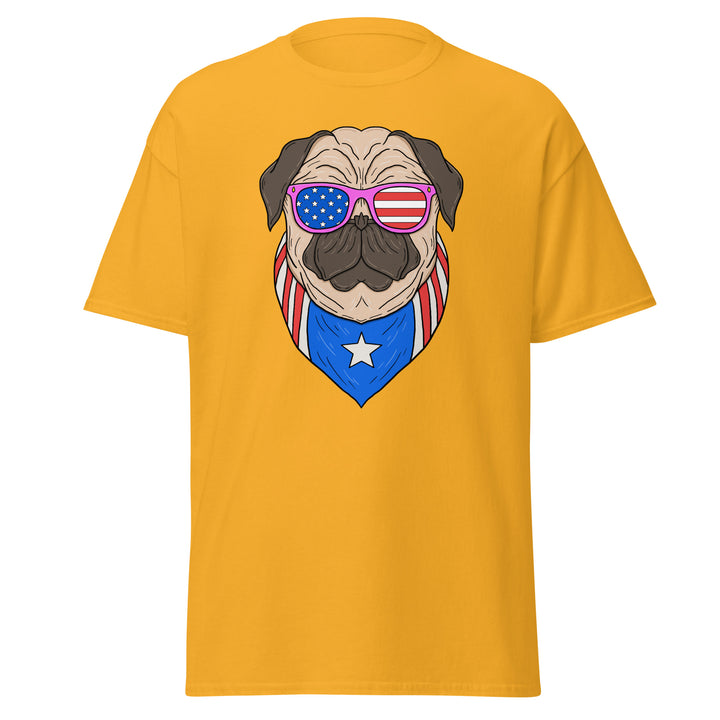 USA Pug T-Shirt #prl723811