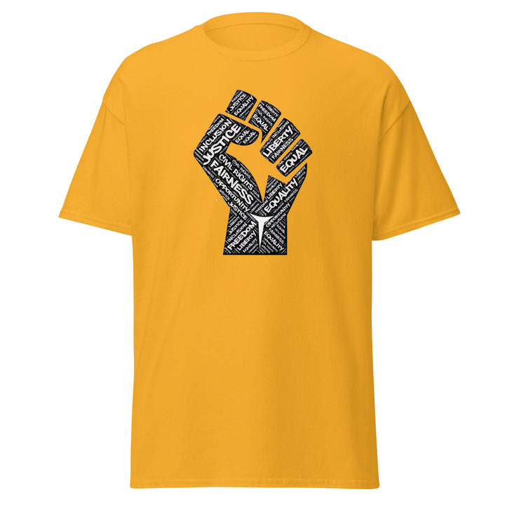 Black Pride - Clenched Fist with white text  T-Shirt #prl723822