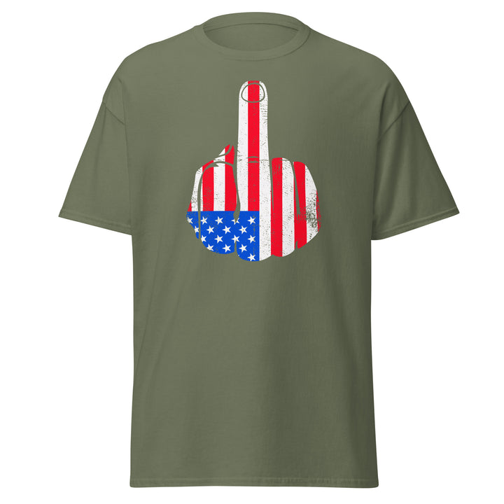 USA Middle Finger T-Shirt #prl723808