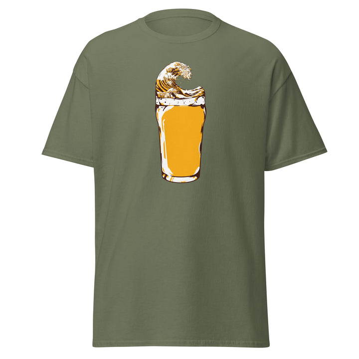 Japanese Great Beer Wave T-Shirt #prl723843