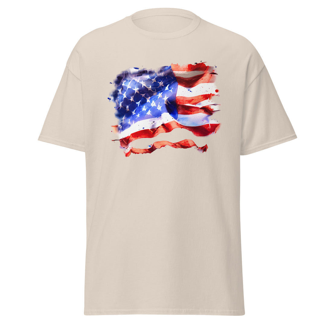 USA Fluttering Flag T-Shirt #prl723804