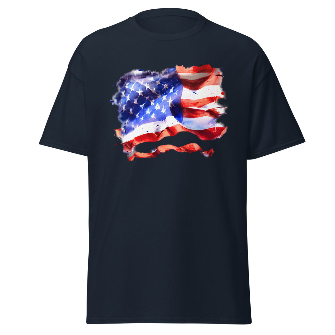 USA Fluttering Flag T-Shirt #prl723804