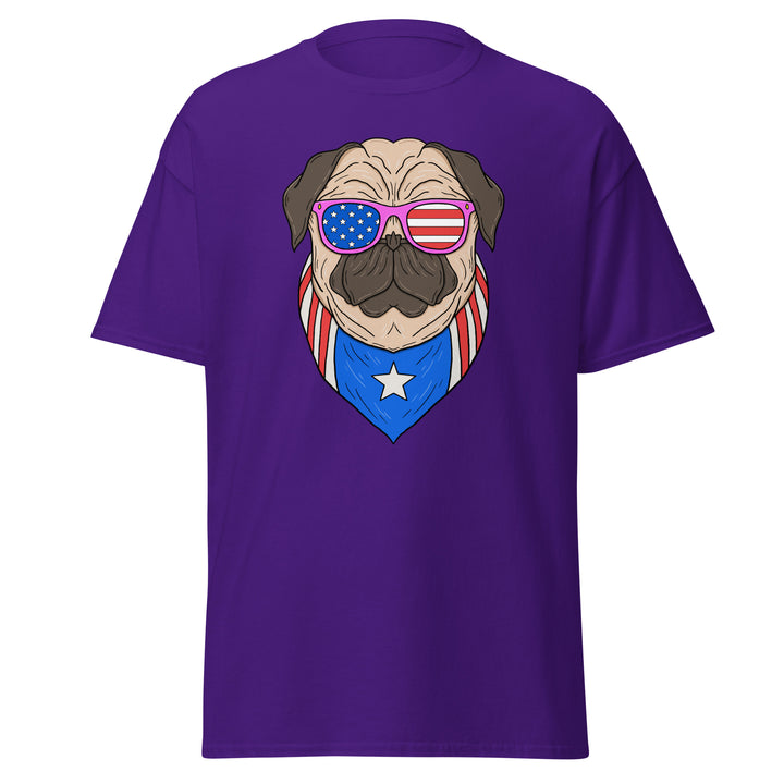 USA Pug T-Shirt #prl723811