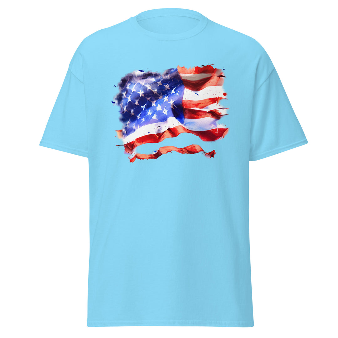 USA Fluttering Flag T-Shirt #prl723804