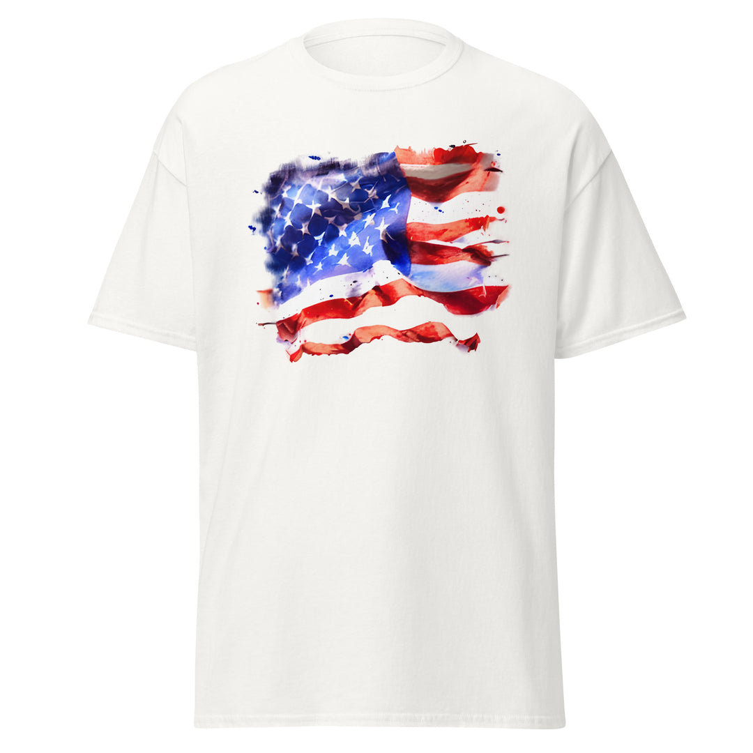 USA Fluttering Flag T-Shirt #prl723804