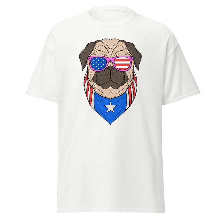 USA Pug T-Shirt #prl723811