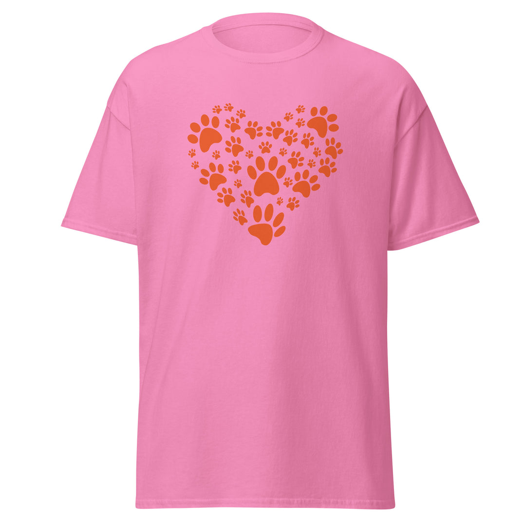 Doggie Paws Love Heart T-Shirt #prl723868