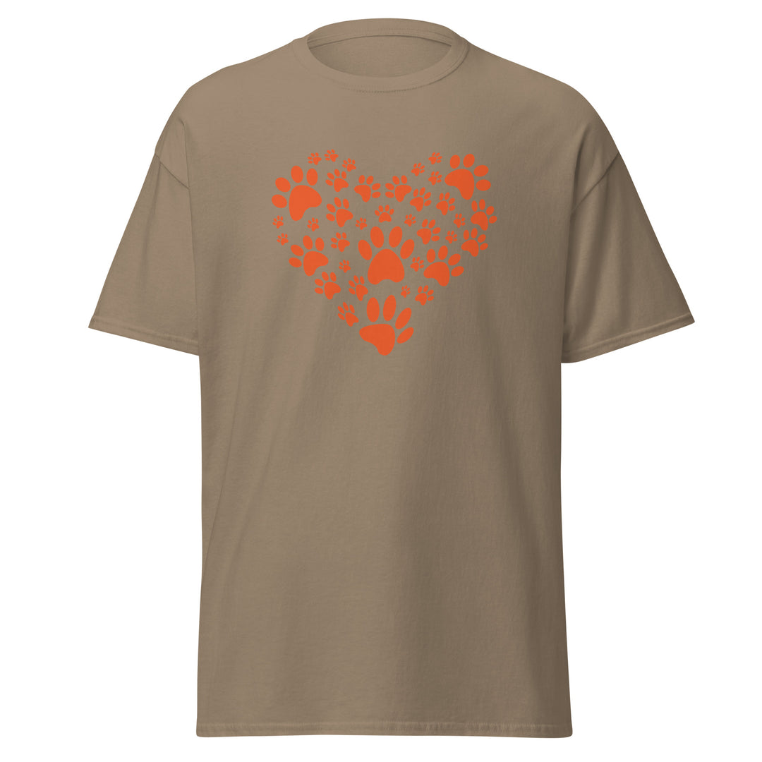 Doggie Paws Love Heart T-Shirt #prl723868