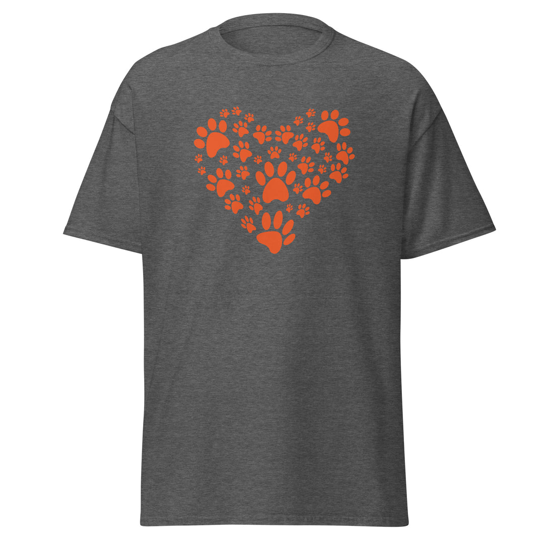 Doggie Paws Love Heart T-Shirt #prl723868