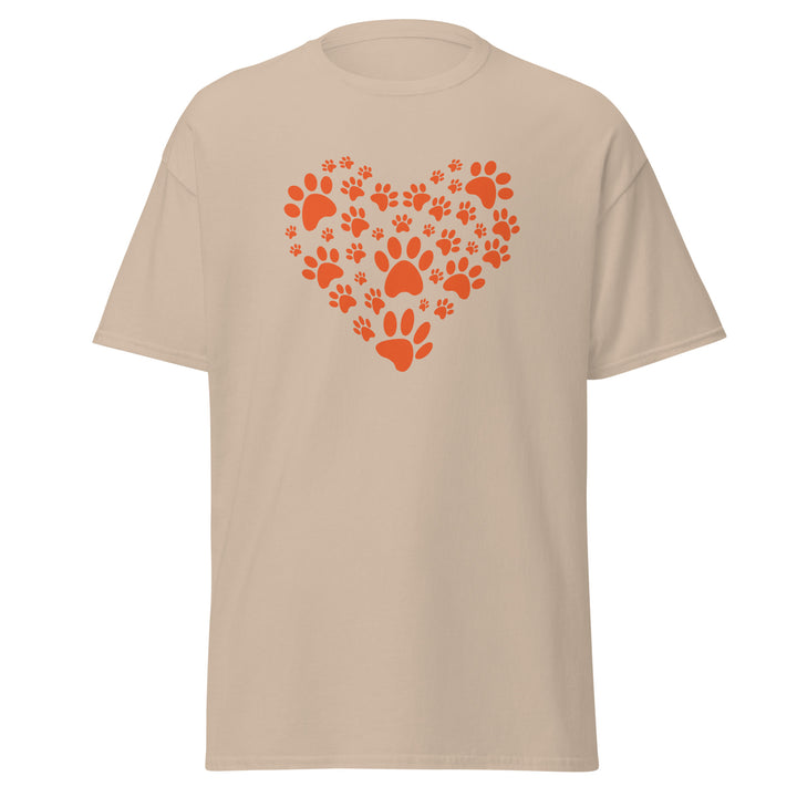 Doggie Paws Love Heart T-Shirt #prl723868