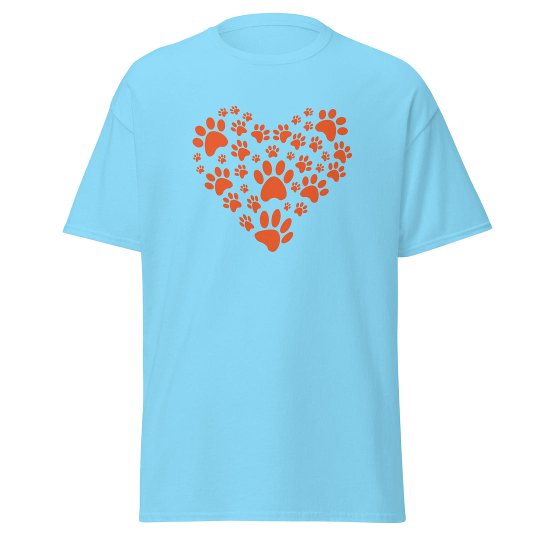 Doggie Paws Love Heart T-Shirt #prl723868