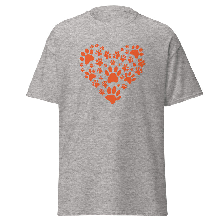 Doggie Paws Love Heart T-Shirt #prl723868